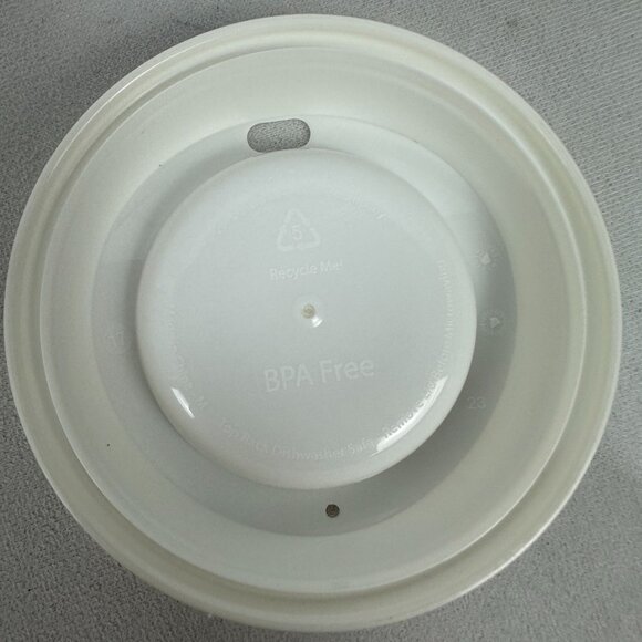 Starbucks Reusable Coffee Cup With Lid 16 oz "Live In The Wow" Design - Picture 7 of 8